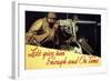 Let’s Give Him Enough and on Time-Norman Rockwell-Framed Giclee Print