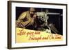 Let’s Give Him Enough and on Time-Norman Rockwell-Framed Giclee Print