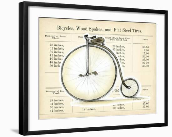 Let's Go For a Spin I-Jennifer Goldberger-Framed Art Print