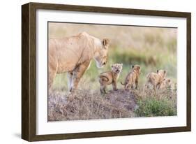 Let's Go Mom-Ted Taylor-Framed Giclee Print