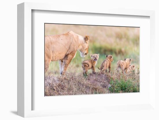 Let's Go Mom-Ted Taylor-Framed Photographic Print