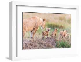 Let's Go Mom-Ted Taylor-Framed Photographic Print