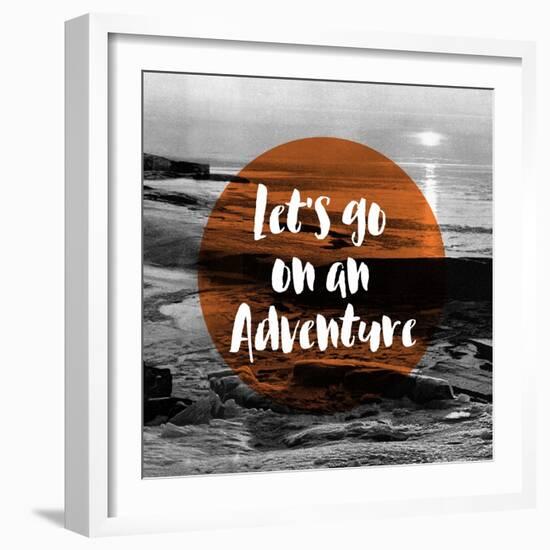 Let's Go on an Adventure 2-null-Framed Giclee Print