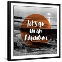 Let's Go on an Adventure 2-null-Framed Giclee Print