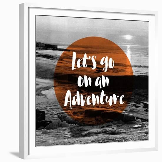 Let's Go on an Adventure 2-null-Framed Giclee Print