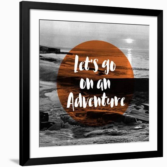 Let's Go on an Adventure 2-null-Framed Giclee Print