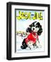 Let's Go Sledding - Jack and Jill, January 1971-Irma Wilde-Framed Premium Giclee Print