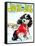 Let's Go Sledding - Jack and Jill, January 1971-Irma Wilde-Framed Stretched Canvas