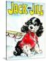 Let's Go Sledding - Jack and Jill, January 1971-Irma Wilde-Stretched Canvas