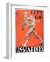 Let's Go!' Us Marines World War One Recruitment Poster-null-Framed Giclee Print