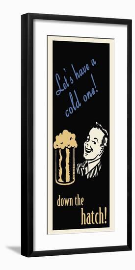 Let's Have a Cold One-null-Framed Giclee Print