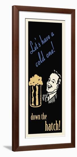 Let's Have a Cold One-null-Framed Giclee Print