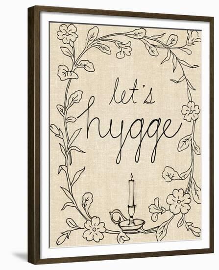 Let's Hygge-Lottie Fontaine-Framed Giclee Print