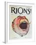 Let's Laugh', Cover of "Rions" Magazine, 1908 (Colour Litho)-Wallace-Framed Giclee Print