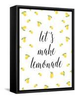 Let's Make Lemonade-Lanie Loreth-Framed Stretched Canvas