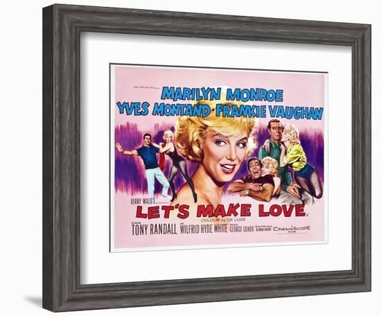 Let's Make Love, 1960-null-Framed Giclee Print