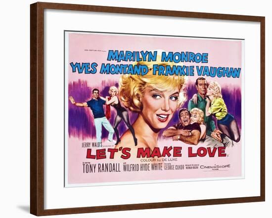 Let's Make Love, 1960-null-Framed Giclee Print