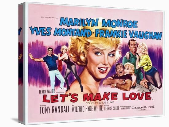 Let's Make Love, 1960-null-Stretched Canvas