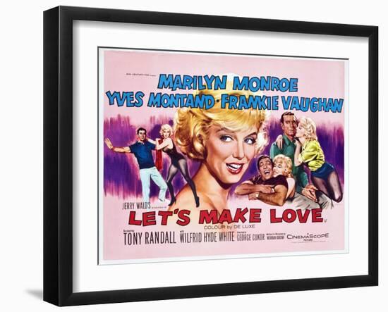 Let's Make Love, 1960-null-Framed Giclee Print