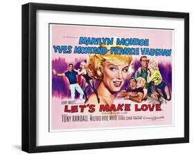 Let's Make Love, 1960-null-Framed Giclee Print