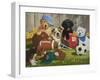 Let's Play Ball-William Vanderdasson-Framed Giclee Print