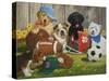 Let's Play Ball-William Vanderdasson-Stretched Canvas