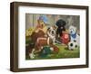 Let's Play Ball-William Vanderdasson-Framed Giclee Print