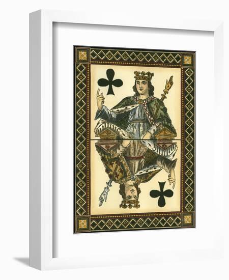 Let's Play Cards I-null-Framed Art Print