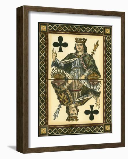 Let's Play Cards I-null-Framed Art Print