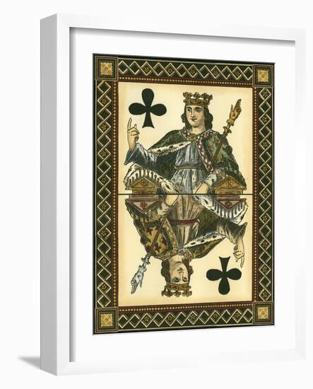 Let's Play Cards I-null-Framed Art Print