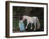 Let's Pretend - the Princess and Her Horse-Kirstie Adamson-Framed Giclee Print