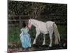 Let's Pretend - the Princess and Her Horse-Kirstie Adamson-Mounted Giclee Print