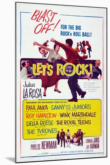 Let's Rock, 1958-null-Mounted Art Print