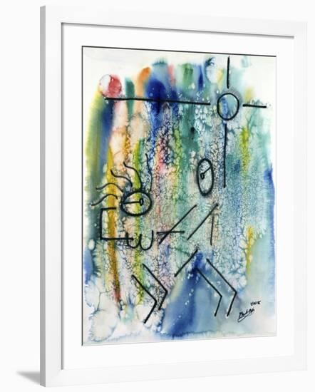 Let's Rock-Mark Ari-Framed Giclee Print