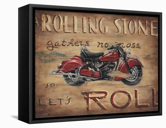 Let's Roll-Janet Kruskamp-Framed Stretched Canvas