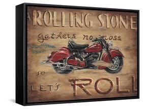 Let's Roll-Janet Kruskamp-Framed Stretched Canvas