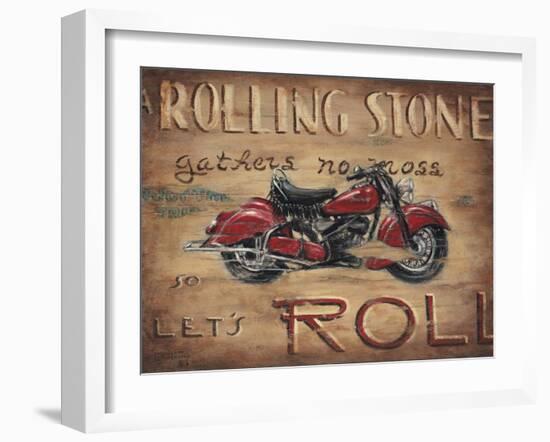 Let's Roll-Janet Kruskamp-Framed Art Print