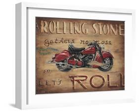 Let's Roll-Janet Kruskamp-Framed Art Print