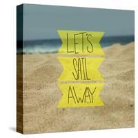 Let's Sail Away-Leah Flores-Stretched Canvas