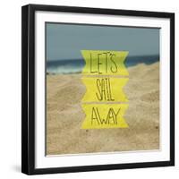 Let's Sail Away-Leah Flores-Framed Giclee Print