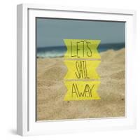 Let's Sail Away-Leah Flores-Framed Giclee Print