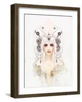 Let's Start a Revolution-Mydeadpony-Framed Art Print