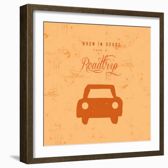 Let's Travel 4-Z Studio-Framed Art Print