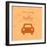 Let's Travel 4-Z Studio-Framed Art Print