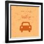 Let's Travel 4-Z Studio-Framed Art Print