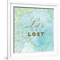 Let's Travel 5-Z Studio-Framed Art Print