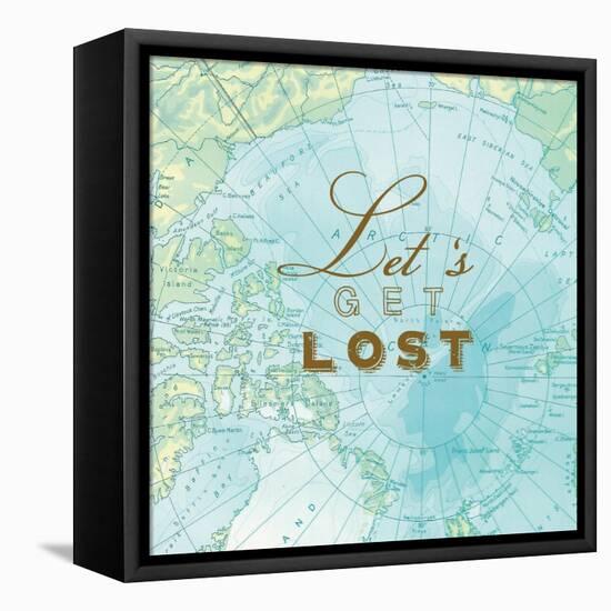 Let's Travel 5-Z Studio-Framed Stretched Canvas