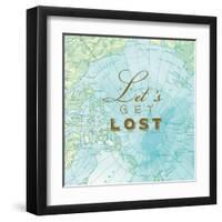 Let's Travel 5-Z Studio-Framed Art Print