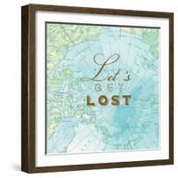 Let's Travel 5-Z Studio-Framed Art Print