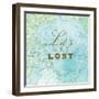 Let's Travel 5-Z Studio-Framed Art Print